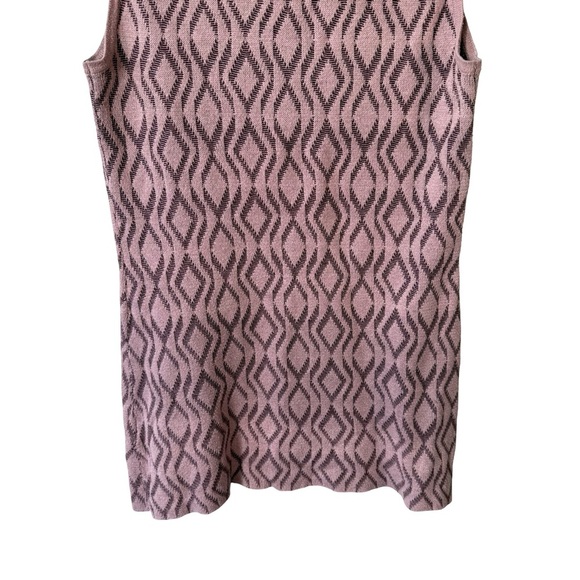 RW&CO. Pink and Black Geometric Patterned Tank Top Size XS Minimalist Capsule - Picture 10 of 10